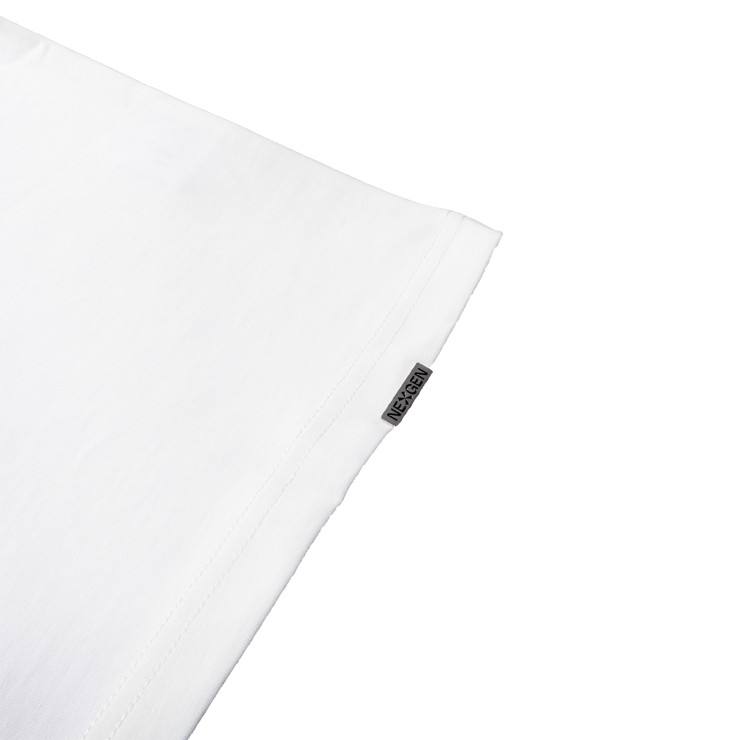 Rubber Printed Boxy - White