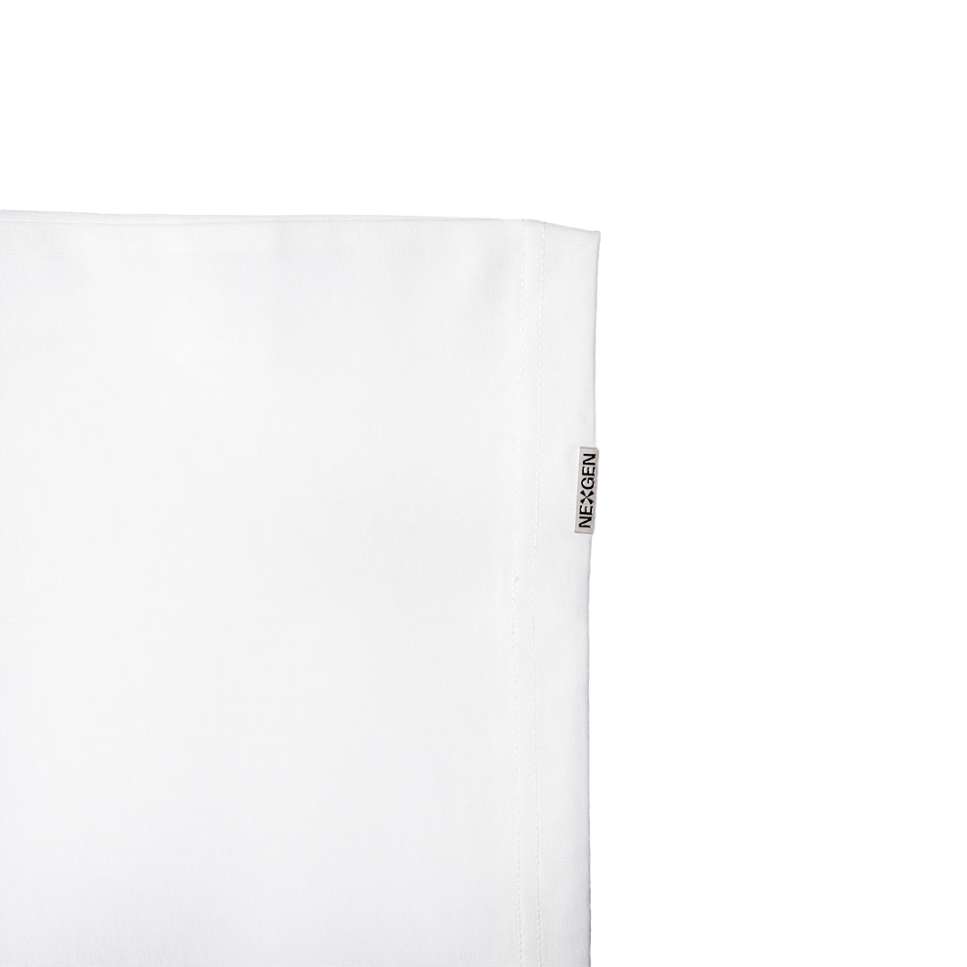 NXGN Puff Printed Boxy - White