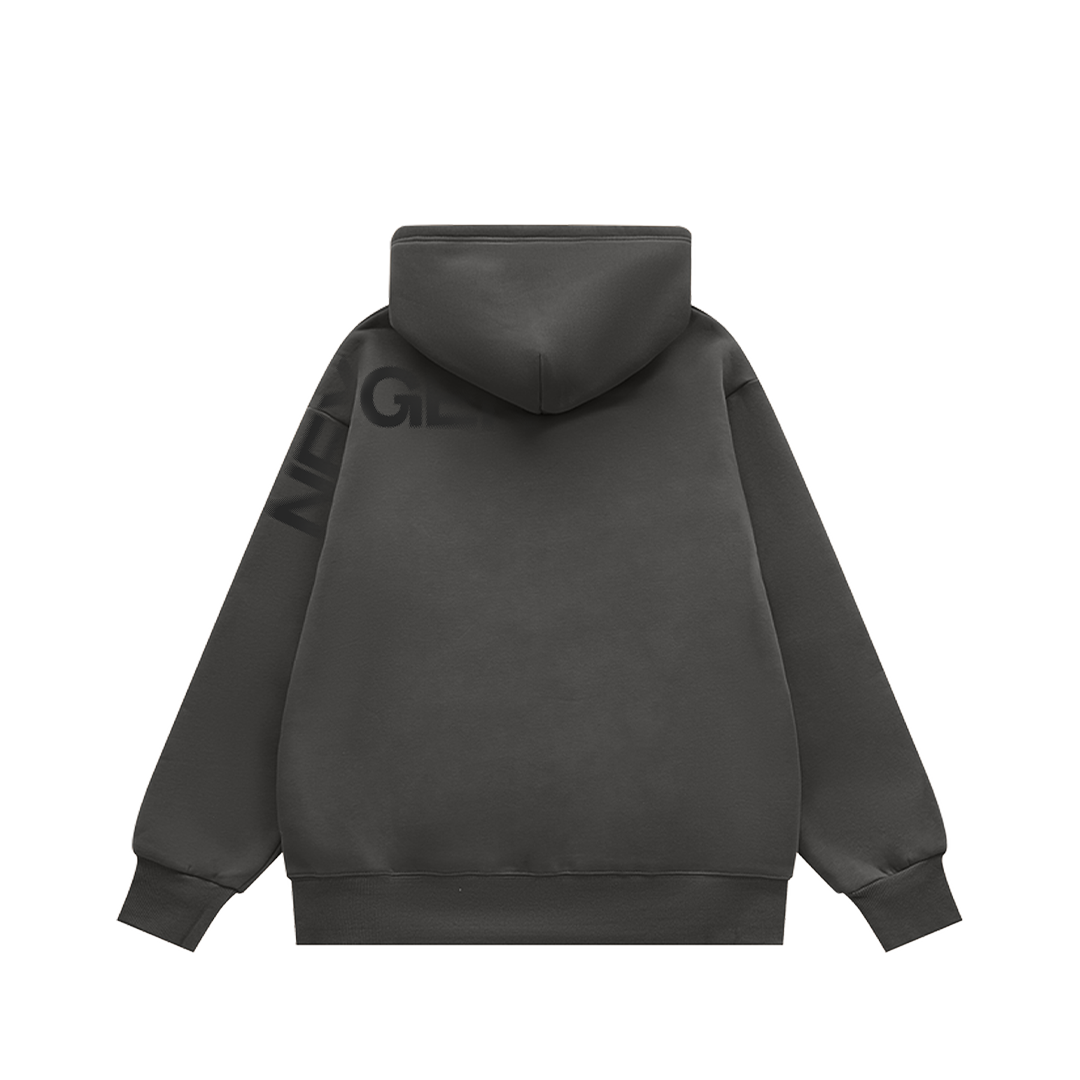 Oversized Graphic Printed Hoodie