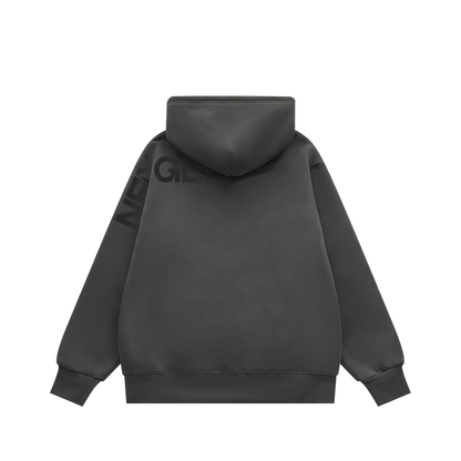 Oversized Graphic Printed Hoodie