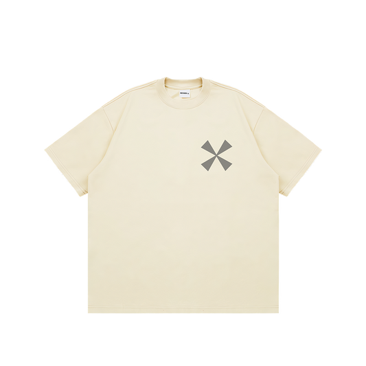Oversized Fit GTTT Graphic Tee - Oat