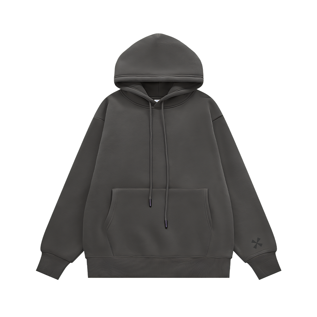 Oversized Graphic Printed Hoodie