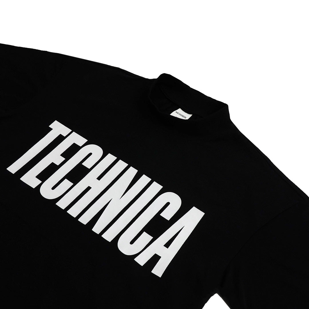 Technica Mock Neck Boxy Tee