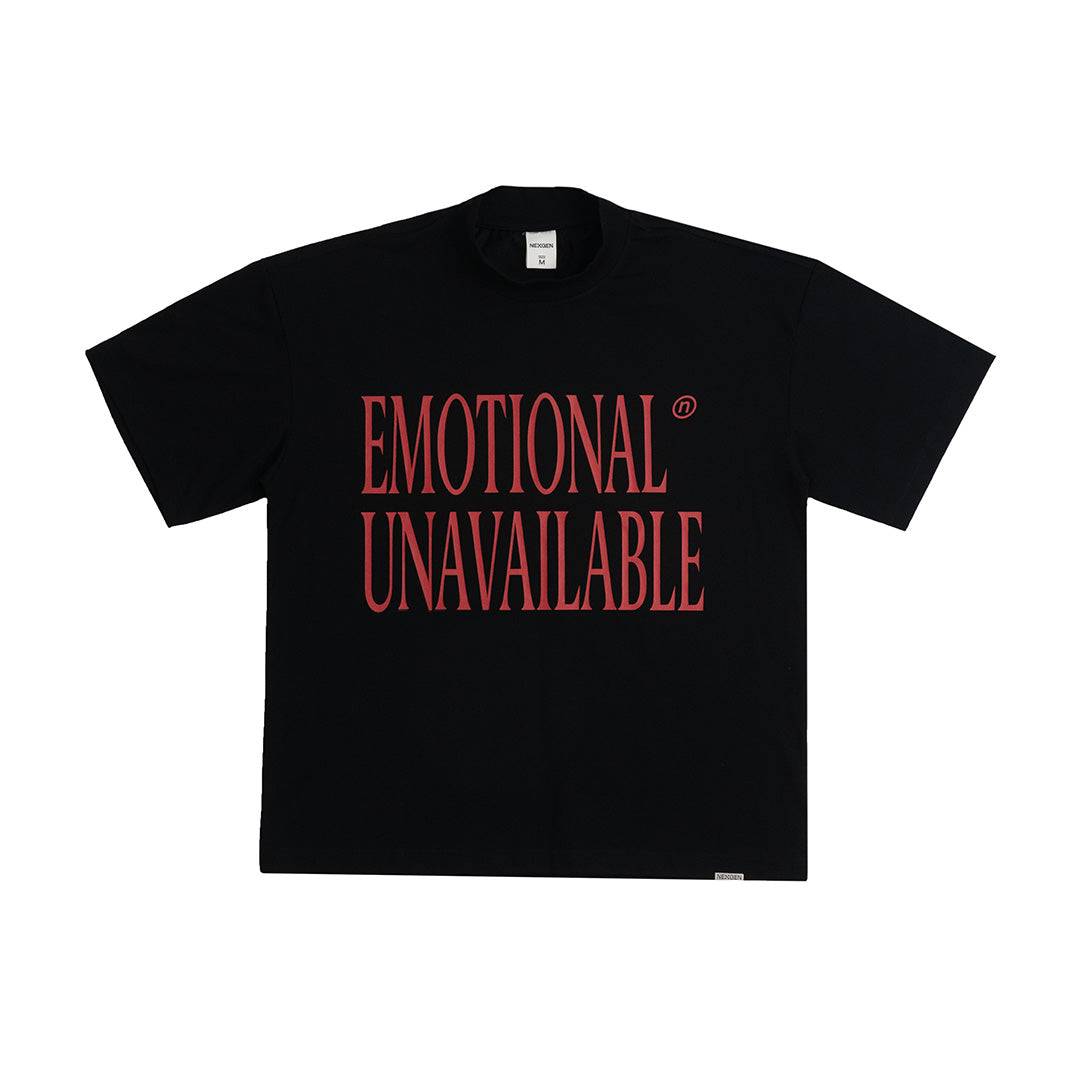 Emotional Unavailable Graphic Boxy Tee