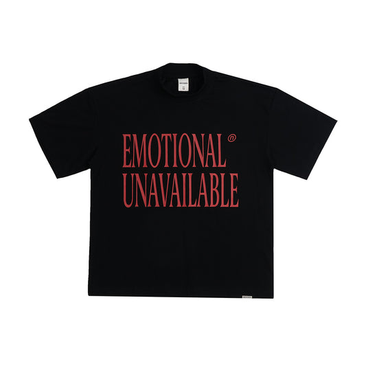 Emotional Unavailable Graphic Boxy Tee