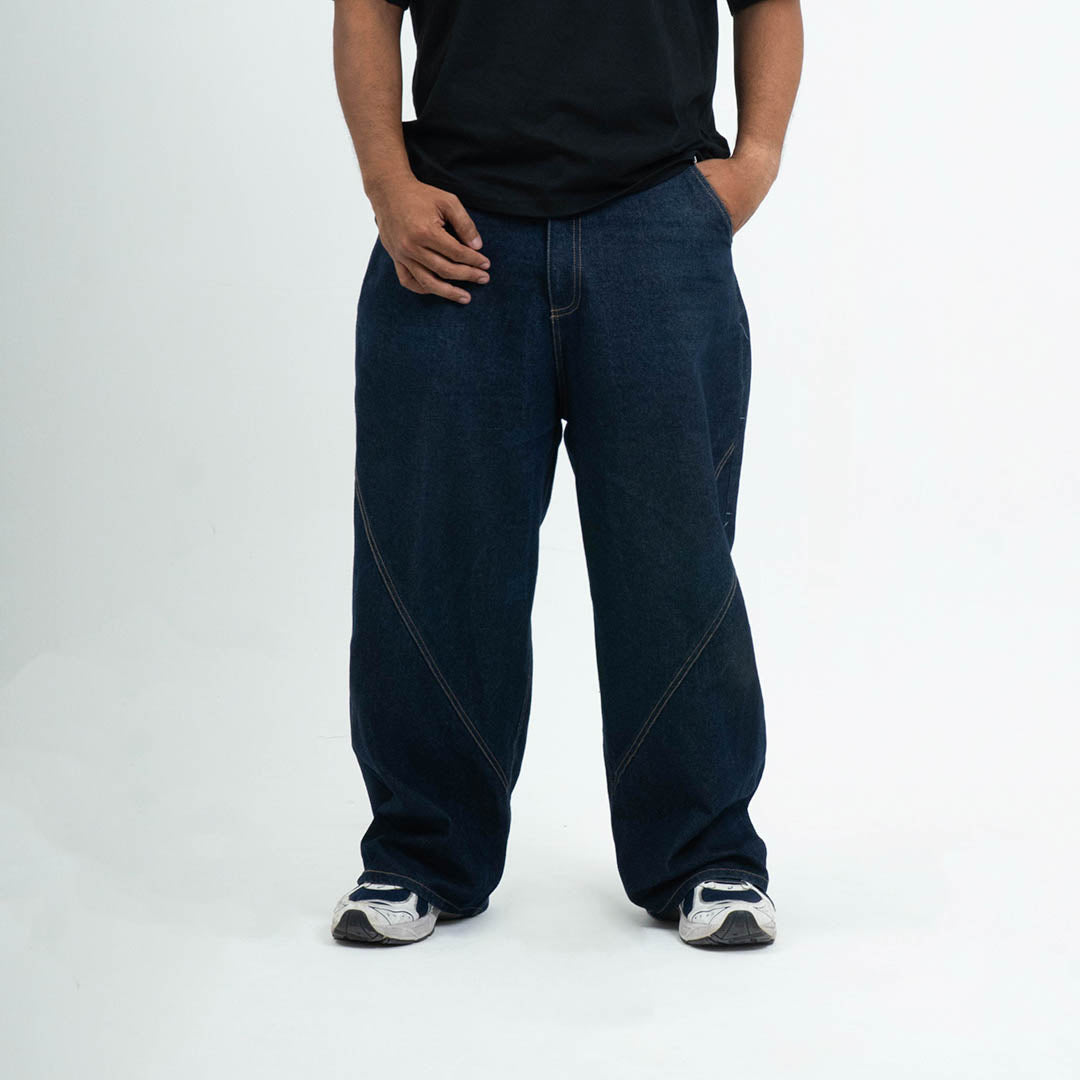 ⁠NXGN Baggy Raw Denim