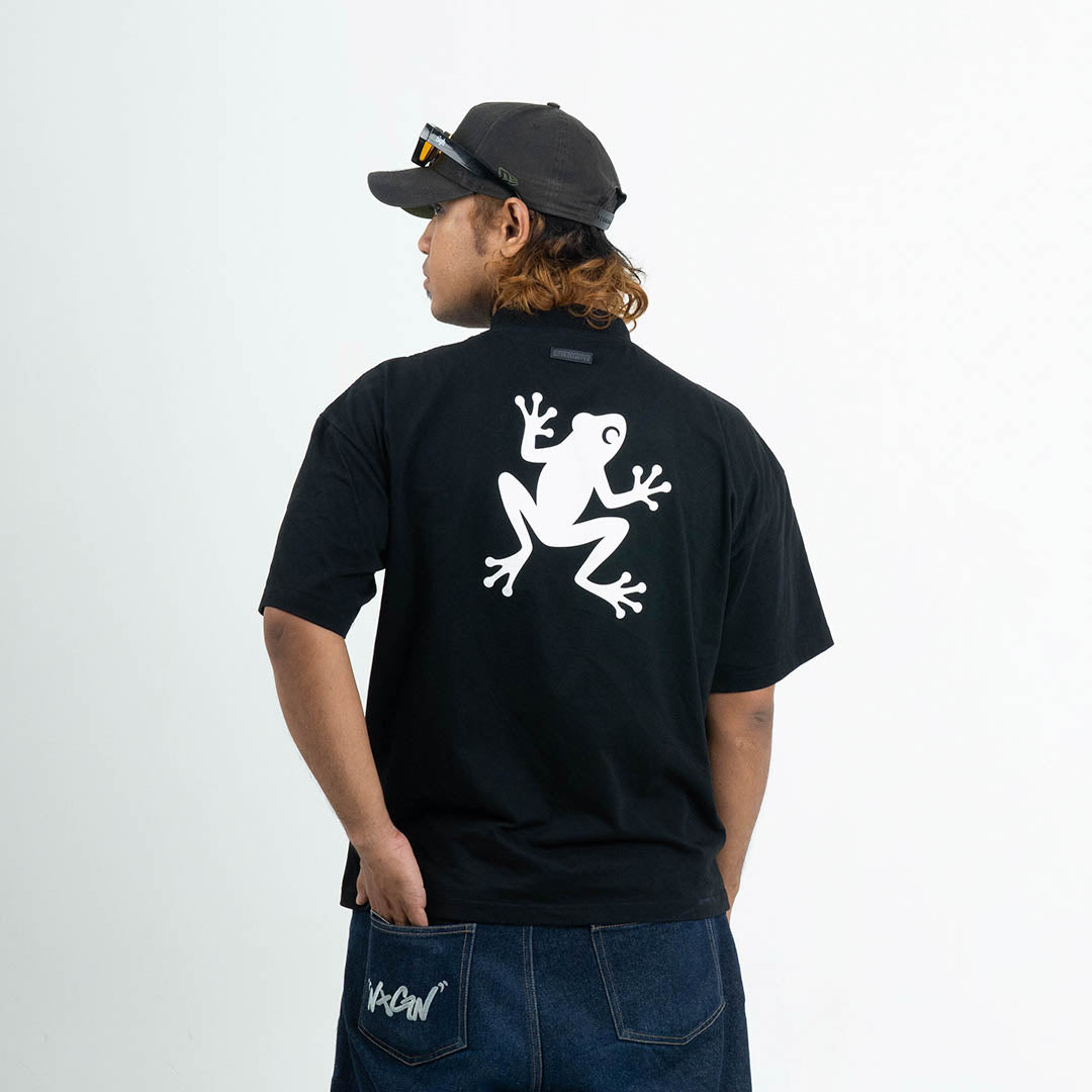 Technica Mock Neck Boxy Tee