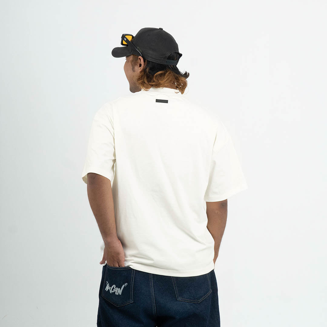 Semekom Fine Shyt Mock Neck Boxy Tee