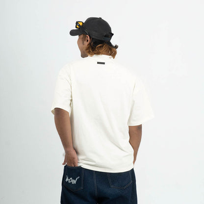 Semekom Fine Shyt Mock Neck Boxy Tee