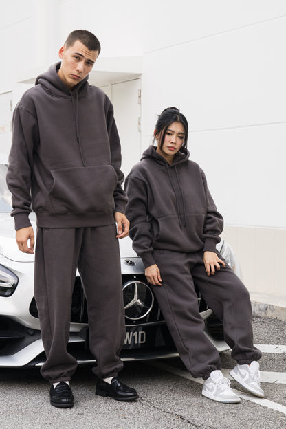 Oversized Graphic Printed Hoodie