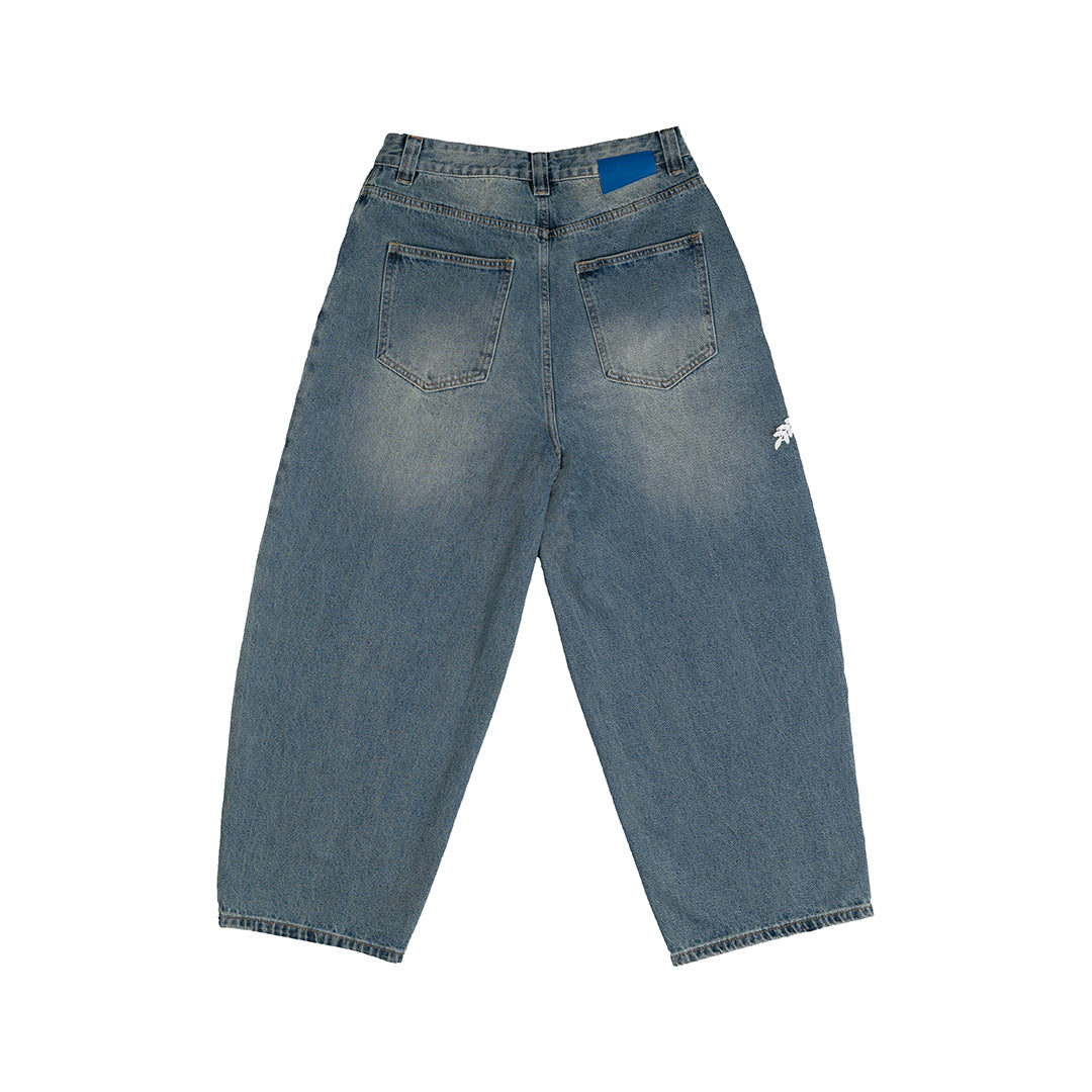 Yonda Lace Jeans Blue