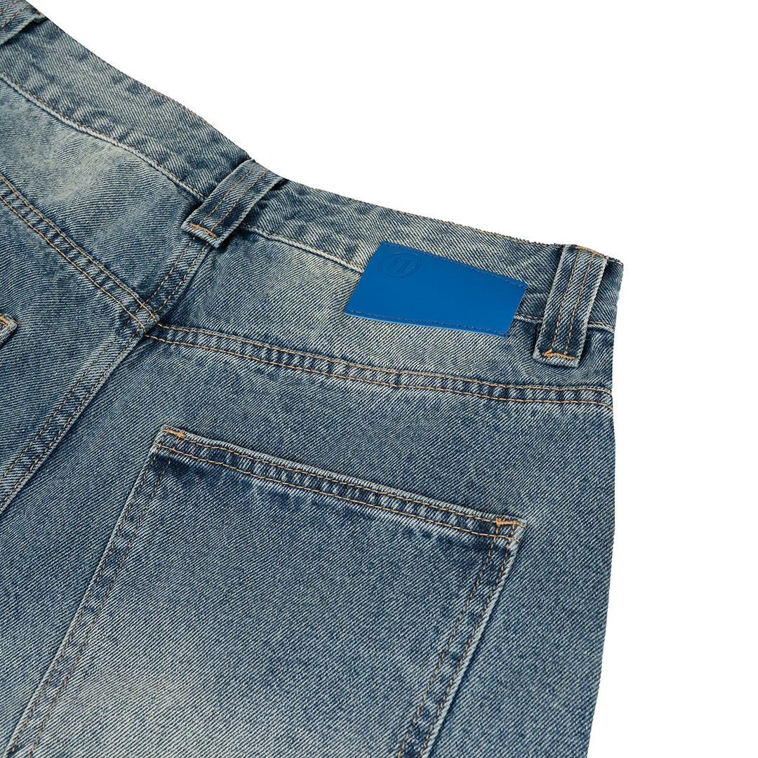 Yonda Lace Jeans Blue