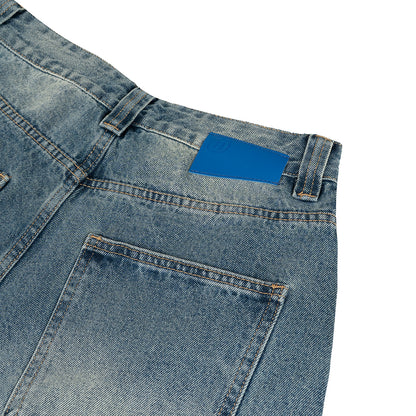 Yonda Lace Jeans Blue