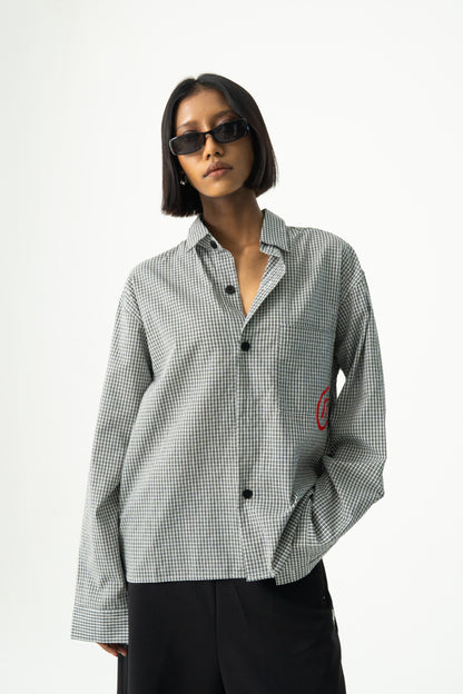 Plaid Boxy Shirt