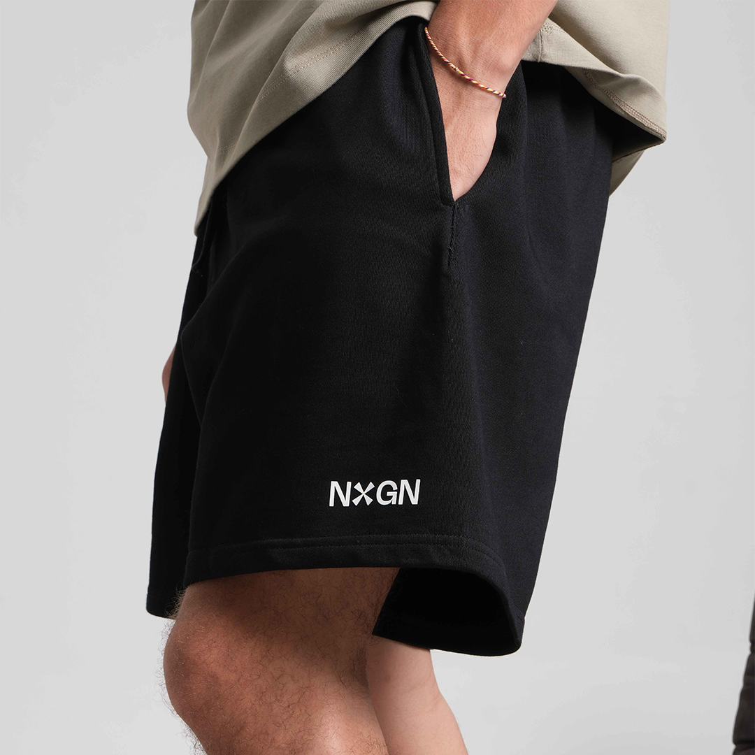 Short Sweatpants Black