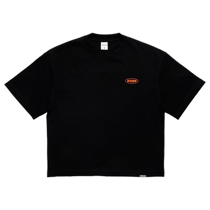 NXGN Puff Printed Boxy - Black