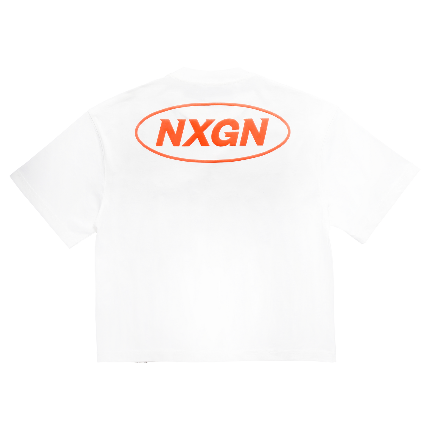 NXGN Puff Printed Boxy - White