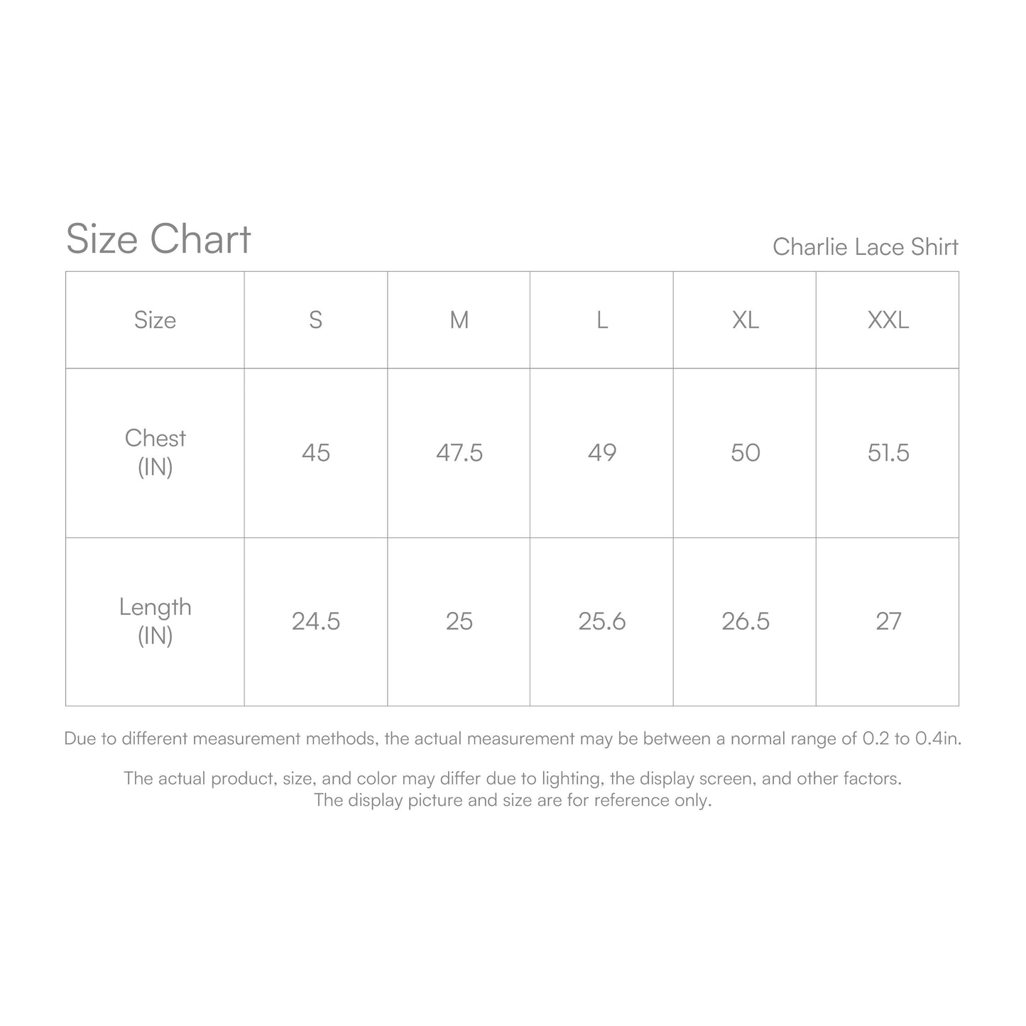 Charlie Lace Shirt