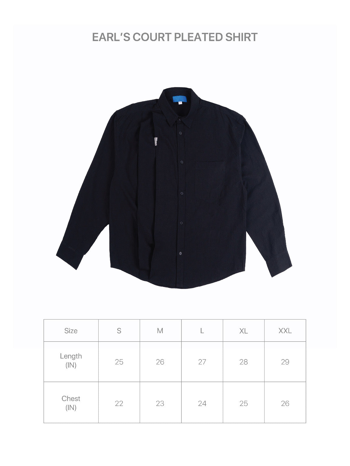 Earl's Court Pleated Shirt